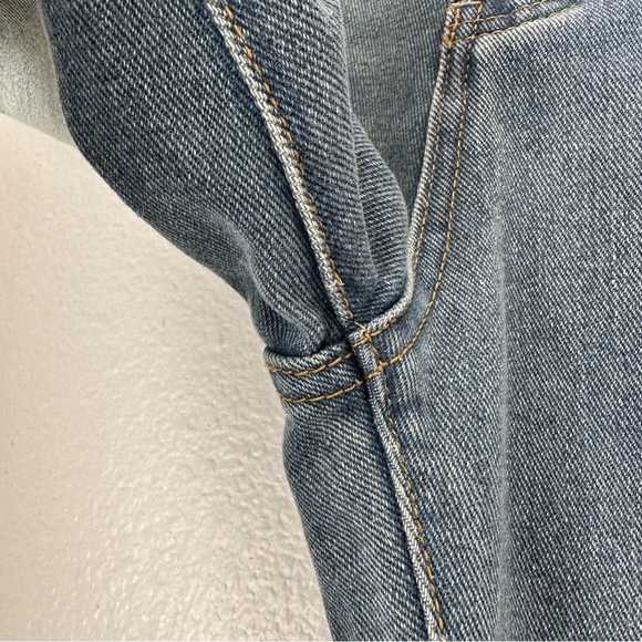 Realtakai Jeans Medium Wash Wide leg denim streetwear fashion edgy style - Picture 9 of 14